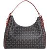 Pollini Borsa a spalla Hobo media Heritage con cinturini regolabili sui fianchi. Rosso
