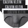 Calvin Klein Slip da Uomo Intense Power, Confezione da 3, Nero, Grigio Cielo, Bianco, Large