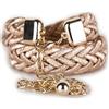 Emila Cintura oro rosa donna cinta elegante rosata da ragazza cerimonia matrimonio per abito x vestito sottile regolabile slim tendenza di moda Corda rose-gold primavera estate 2026