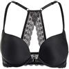 DOBREVA Donna Reggiseno Push Up Apertura Frontale Nero 4C