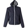 JRC 991170 Madeira Man Giubbino da Uomo in Nylon Morbido con Cappuccio Chiusura Zip Tasche Laterali Blu Navy (XL)