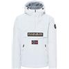 Napapijri Rainforest Winter Jacket, Giacca con Cappuccio Bambino, Bianco (Bright White 002), 130 (Taglia Produttore: 08) Bambino