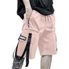 XYXIONGMAO Techwear pantaloncini cargo da uomo cyberpunk hip hop gotico giapponese streetwear uomo abbigliamento tecnico pantaloni tattici gotici