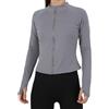 Syrads Donna Fitness T-Shirt Yoga Corsa Palestra da Fitness Jogging Escursionismo Running,Grigio S
