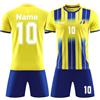 Generico Italia Completo Calcio Bambino Personalizzata Personalizzati Maglie da Calcio per Bambino Adulti con Il Tuo Nome Numero Squadra e Logo Maglia da Calcio Ragazzi Maglia
