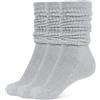 CLOSEMATE 3 Paia Calze Cotone a Scrunch | Tessuto termico spesso in cotone spugna, caldo e morbido per l'inverno