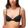 Halobliss Reggiseno Push Up Leggermente Imbottito con Ferretto per Seno Piccolo 2AA-5A Nero 2A