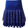 Generic Gonna in tulle, da donna, classica, elastica, per Dirndl, in tulle, colore rosso, 80, gonna per teen dance Dress up, sottogonna corta, per balletto, accessorio per feste, Blu, XXL