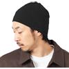 CHARM Cappello Invernale Unisex in 100% Cotone, Berretto Paraorecchie, Cuffia Uomo Invernale, Beanie Donna da Sci, Accessori Invernali & Abbigliamento Nero