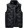 Peuignao Gilet Trapuntato Uomo Giubbotto Smanicato Uomo Invernale Giubbino Smanicato Gilet Imbottito Uomo Taglie Forti Giacca senza Maniche Giacchetto Smanicato Uomo Oversize Gilet Imbottiti Uomo Nero 8XL