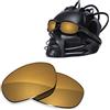 ToughAsNails - Lenti di ricambio per occhiali da sole Oakley Split Jacket OO9099, più opzioni, Bronzo e oro., Taglia unica
