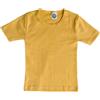 Cosilana, Maglietta intima per bambini a maniche corte, 45% cotone KBA, 35% lana kbT, 20% seta, 104