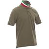 NSTF Polo Uomo Manica Corta Leggera Cotone Italia Aeronautica S - 3XL No Maxfort Taglie Forti (XXXL, Verde Militare)