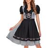 Generico Vestiti Oktoberfest Donna Abito Tirolese Oktoberfest Costume Vestito Bavarese Cameriera Costume Carnevale Bambina Abito Cocktail Elegante Halloween