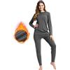 BAMBOO COOL Intimo termico donna tinta unita, grigio., XL