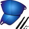 Saucer Lenti di ricambio premium e kit di gomma per occhiali da sole Oakley Fast Jacket OO9097