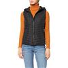 Geox W ASCYTHIA Donna Gilet Nero, 38 EU