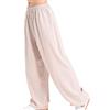 XianXinXn Pantaloni Tai Chi Unisex in Morbido Cotone e Lino Traspirante Pantaloni da Allenamento per Yoga Marziale Kung Fu