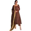 SB Traders Set di Kurta per Donna, Completo Tunica in Cotone, Abiti Estivi Indiani, Medium