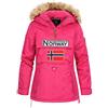 Geographical Norway Bridget Lady - Giacca Donna Imbottita Calda Autunno-Invernale - Cappotto Caldo - Giacche Antivento A Maniche Lunghe e Tasche - Abito Ideale