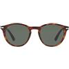 PERSOL Uomo 0Po3152S 901531 49 Occhiali da sole, Marrone (Havana/Green)