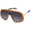Carrera Occhiali da Sole FLAGLAB 17 - SPECIAL EDITION ORANGE GOLD/DARK GREY SHADED 99/1/140 uomo