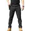 Onsoyours Pantaloni Cargo Uomo Militari Tattici Mimetici Pantaloni Softshell con Tasche Laterali Uomo Pantalone Combat Trekking Multitasche Skinny Fit Chino Pant Uomo B Nero M