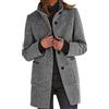 MJGkhiy Cappotto Donna Invernale Curvy Giacca Blazer Leggero Giaccone Con Collo Cardigan Lana Giacche Tinta Unita Giubbini Con Cappuccio Giubbotti Abbigliamento Donna Firmato