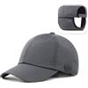 Zylioo Berretto da baseball oversize in pile con paraorecchie XXL convertibile cappello trapper grandi teste cappello invernale da uomo impermeabile