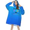 Generic Felpa Coperta Uomo Personalizzato Coperta Indossabile Donna Personalizzata Il Tuo Quadro con Foto e/o Testo, Felpa Oversize Regali Divertenti Natale con Nome, per Casa, Viaggi, Campeggio o Sport