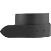 BELTINGER Cintura in pelle bovina pieno fiore senza fibbia 4,5 cm | Cintura in denim per donna uomo 45mm | Cintura in pelle larga | Nero 90cm