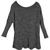 styleBREAKER Poncho Oversize in Maglia Traforata da Donna,Grigio