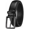 CHAOREN Cintura Uomo Pelle, Cinture da Uomo Nera Marrone 35mm, Perfette per Elegante Business e Jeans Casual