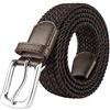 JUKMO Cintura Elastica Intrecciata per Uomo e Donna, Cintura in Tessuto Elastico Allungare in Confezione Regalo