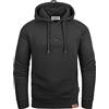 Grin&Bear Felpa con Cappuccio e Zip da Uomo GB540-Black-XXL