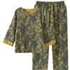 OWLONLINE Set Pigiama in Tessuto Jacquard Pigiama Kimono Giapponese Hanfu da Donna