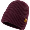 Fancet Top EX Caldo berretto in 100% lana merino con fodera in pile per uomo e donna, berretto invernale per corsa e golf, berretto lavorato a maglia, berretto di lana rosso