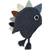 Gifts Treat Cappelli di Dinosauri Lavorati a Maglia per Ragazzi e Ragazze, Cappello Caldo Invernale per Bambini Grigio Scuro, L
