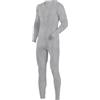 YCHSXAIZ Uomo Manica Lunga Onesies Jumpsuit Nightwear Pigiama Intero con Bottoni