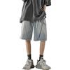 shownicer Pantaloncini di Jeans da Uomo Hip Hop Jeans Corti Pantaloni da Ballo di Strada Skateboard per Ragazzi Adolescenti Cargo Pantaloncini Bermuda Tasche Shorts E Blu M