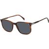 David Beckham Occhiali da Sole DB 1141/S EX4 BROWN HORN 55/18/150 Uomo