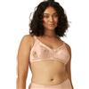 Naturana, Reggiseno riduttore con coppe morbide preformate, da donna Rosa carne 4C
