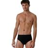 ALPIN LOACKER Boxer da Uomo, in Lana Merino, Biancheria Intima Sportiva, ad Asciugatura Rapida e Traspirante in Lana Merino, Slip Nero, M