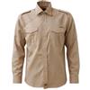 ROCK-IT Apparel Camicia da Uomo, Camicia Premium a Maniche Lunghe dal Look Militare, Camicia Casual, qualità 100% Cotone, Taglie S-5XL