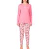 o-day Coconuda Pigiama Donna Cotone Leggero 100% - Ideale per Primavera e Mezze Stagioni - S-XL