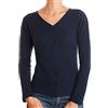 DALLE PIANE CASHMERE Cardigan Donna 100% Cashmere - Blu, L