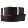 BELTINGER Cintura in pelle bovina completa con punta/anello in metallo 4 cm | cintura jeans uomo donna 40mm | cintura in pelle completa