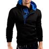 Grin&Bear Felpa con Cappuccio Uomo Slim Fit Sweatshirt Nero M GEC401