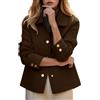 Generico Trench Corto Donna Trench Corto Donna Primaverile Spolverino Primavera Estate Giubbotto Giacca A Vento Leggera Nera Cappotto Nero Blu Giacche Da Impermeabile Corta Elegante Resistente Curvy 4Xl Mezza