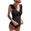heekpek Costume da Bagno Donna Intero Vita Alta Bikini Costumi Interi Sexy Piscina Spiaggia Elegante Un Pezzo Push Up Floreale Bikini Mare